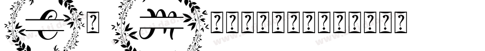 CK Monogram字体转换